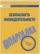 Безопасность жизнедеятельности. Шпаргалка