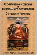 О различении сознания и изначального осознавания. О сущности Татхагаты