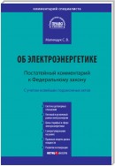 Комментарий к Федеральному закону от 26 марта 2003 г. № 35-ФЗ «Об электроэнергетике» (постатейный)