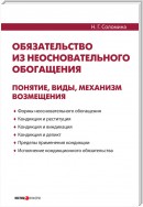 Обязательство из неосновательного обогащения: понятие, виды, механизм возмещения