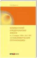 Комментарий к Федеральному закону от 12 января 1996 г. №7-ФЗ «О некоммерческих организациях» (постатейный)