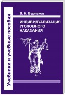 Индивидуализация уголовного наказания. Закон, теория, судебная практика