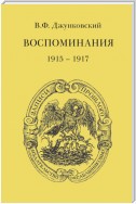 Воспоминания (1915–1917)