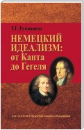 Немецкий идеализм: от Канта до Гегеля