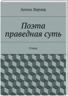 Поэта праведная суть. Стихи