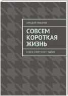 Совсем короткая жизнь. Книга советского бытия