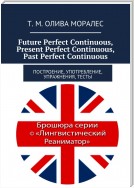 Future Perfect Continuous, Present Perfect Continuous, Past Perfect Continuous. Построение, употребление, упражнения, тесты