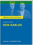 Don Karlos von Friedrich Schiller. Königs Erläuterungen.