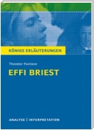 Effi Briest von Theodor Fontane. Textanalyse und Interpretation mit ausführlicher Inhaltsangabe und Abituraufgaben mit Lösungen.