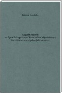 August Stramm - Sprachskepsis und kosmischer Mystizismus im frühen 20. Jahrhundert