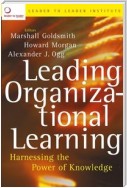 Leading Organizational Learning