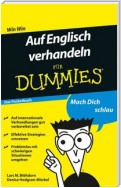 Auf Englisch verhandeln für Dummies Das Pocketbuch