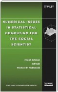 Numerical Issues in Statistical Computing for the Social Scientist