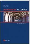 Mauerwerk-Kalender 2013