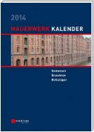 Mauerwerk-Kalender 2014