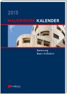 Mauerwerk-Kalender 2015