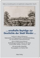 … ernsthafte Beyträge zur Geschichte der Stadt Werder …
