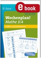 Wochenplan Mathe 3/4, Größen und Sachrechnen