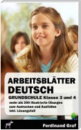 Arbeitsblätter Deutsch Grundschule Klasse 3 und 4