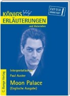 Moon Palace von Paul Auster. Textanalyse und Interpretation in englischer Sprache.
