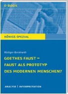 Goethes Faust – Faust als Prototyp des modernen Menschen?