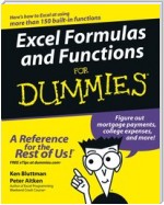 Excel Formulas and Functions For Dummies