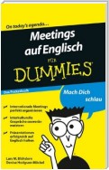 Meetings auf Englisch für Dummies Das Pocketbuch