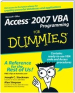 Access 2007 VBA Programming For Dummies