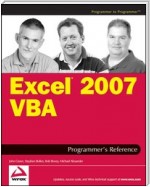 Excel 2007 VBA Programmer's Reference