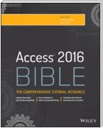 Access 2016 Bible