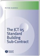 The JCT 05 Standard Building Sub-Contract