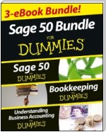 Sage 50 For Dummies Three e-book Bundle