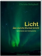 Licht das durchs Dunkel bricht