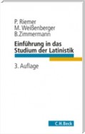 Einführung in das Studium der Latinistik