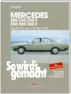 Mercedes 200 / 230 / 230 E / 250 / 280 / 280 E