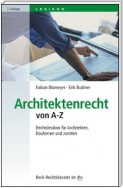Architektenrecht von A-Z