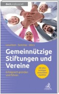 Gemeinnützige Vereine und Stiftungen