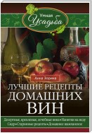 Лучшие рецепты домашних вин. Десертные, крепленые, лечебные вина, напитки на меду, сидр, старинные рецепты, домашнее шампанское