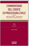 Commentario del Codice di procedura civile - vol. 7 - tomo III