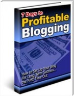 7 Days to Profitable Blogging