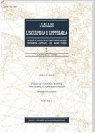 L'Analisi Linguistica e Letteraria 2008-1