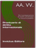 Prontuario di diritto internazionale