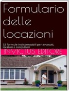 Formulario delle locazioni