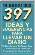 397 Ideas Y Sugerencias Para Llevar Un Diario
