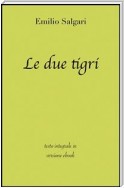 Le due tigri di Emilio Salgari in ebook