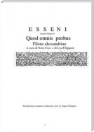 ESSENI-Quod omnis probus-Filone Alessandrino