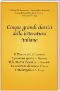 Cinque grandi classici della letteratura italiana
