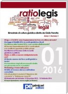 Ratio Legis (Numero 1, Anno 2016)