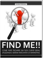 Find Me!! Come farti trovare dai tuoi clienti ideali utilizzando sistemi innovativi di marketing