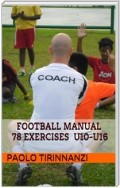Football Manual 78 exercises - U10-U16